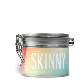   Méregtelenítő tea díszdobozban – könnyedebb közérzethez illő prémium gyógynövény tea 50g – Skinny