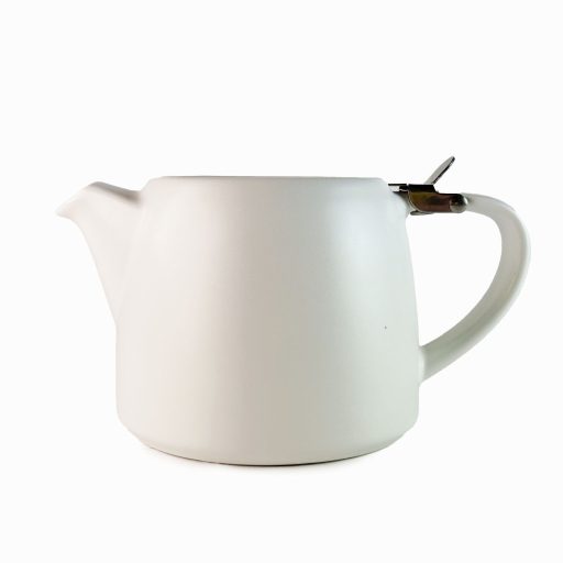 KUBIK fehér kerámia teáskanna 500 ml 