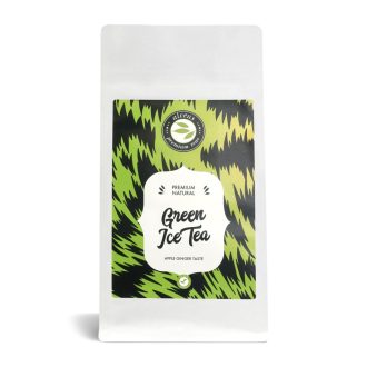   GREEN ICE TEA – Alma-gyömbér ízű zöld tea alapú jeges tea 100 g