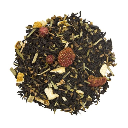 BLACK ICE TEA – Eper-citrom ízű fekete tea alapú jeges tea 100 g