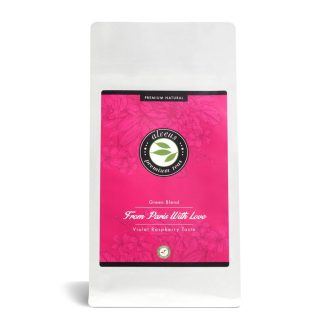  FROM PARIS WITH LOVE – ibolya-málna ízű zöld tea 100 g 