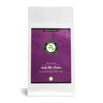   LADY STAR DELUXE – bergamott-narancs-citrom ízű fekete tea 100 g 